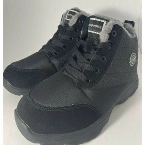 Outdoors Snow Boot Fur Lined Warm Winter Boots Ankle Booties For Women Size 40/8